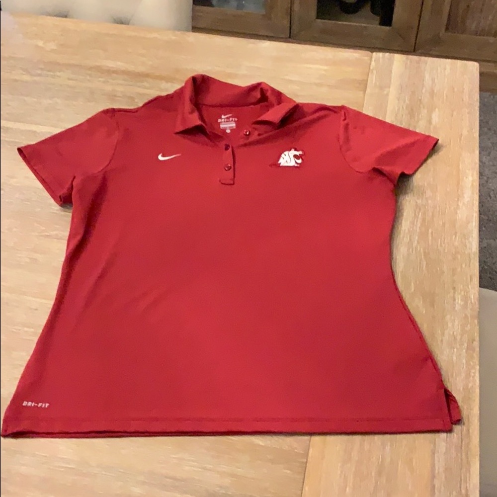 Coug golf shirt